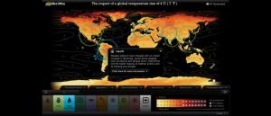 4 degrees Global Warming Map